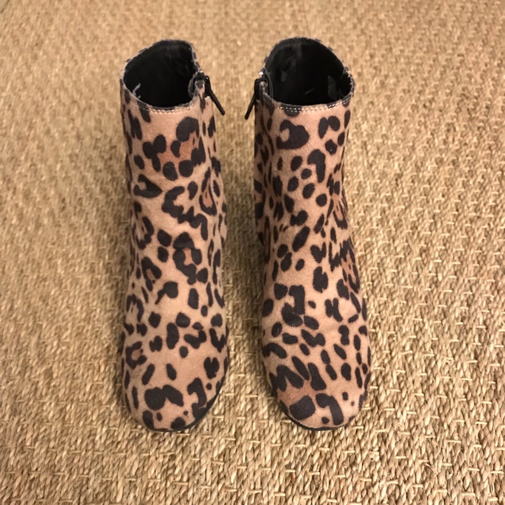 Cheetah Ankle Boots